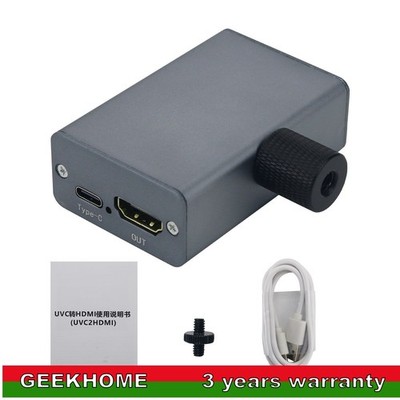 3840x2160P30 USB Camera to HDMI-compatible Converter with 1/4'' Screw gh34