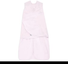 HALO Sleepsack Baby Swaddle Cotton Pink, Small 1.5 Tog