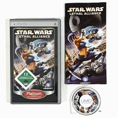 PlayStation PSP Science Fiction Action Rollenspiel STAR WARS LETHAL ALLIANCE dt.