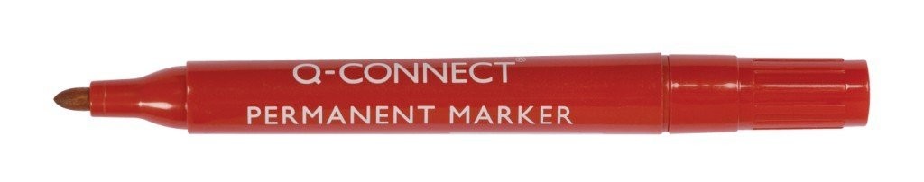 Q-Connect Permanent Marker Round 1 5-3mm line RedWriting And Correction Produ 1890₽