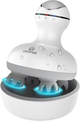 Elektrisches Kopfhaut-Massagegerät kabellos und IPX7 wasserdicht 4 Knetmas Bware