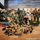 Vtg 90s 00s Lot Of 12" Hasbro GI Joe ES Toys Action Figures Accessories Clothes