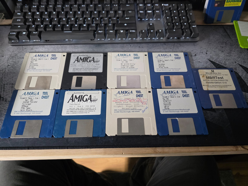 Commodore Amiga Software Lot - 18 Disks - No Copies - Lot D