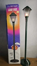 Vintage TELCO Old World Electric 30" TALL LAMP POST In Original Box