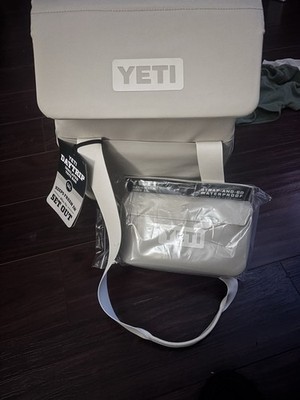 Yeti 14L Insulated Lunch Bag Magnetic Fold Close Cape Taupe NWT with sidekick