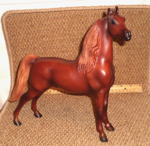 Vintage Peter Stone Chestnut Morgan Stallion New in Box Please Read # 9703