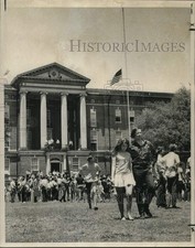 1970 Press Photo National Day of Mourning for dead students at Tulane University