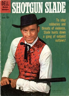 Four Color  # 1111   VERY GOOD   1960   Shotgun Slade   Photo cover   See below
