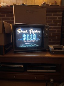 Street Fighter 2010: The Final Fight (1990) Nintendo NES Capcom