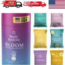 Travel-Friendly Aromatherapy Shower Steamers - 6 Pack for Home Spa Relaxation