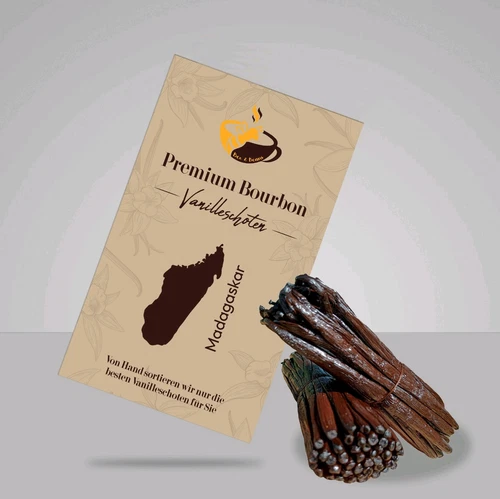 Vanilleschoten Vanillestange 4 Premium Vanilla Beans Madagaskar 17-20 cm ca. 25g - Bild 2 von 20