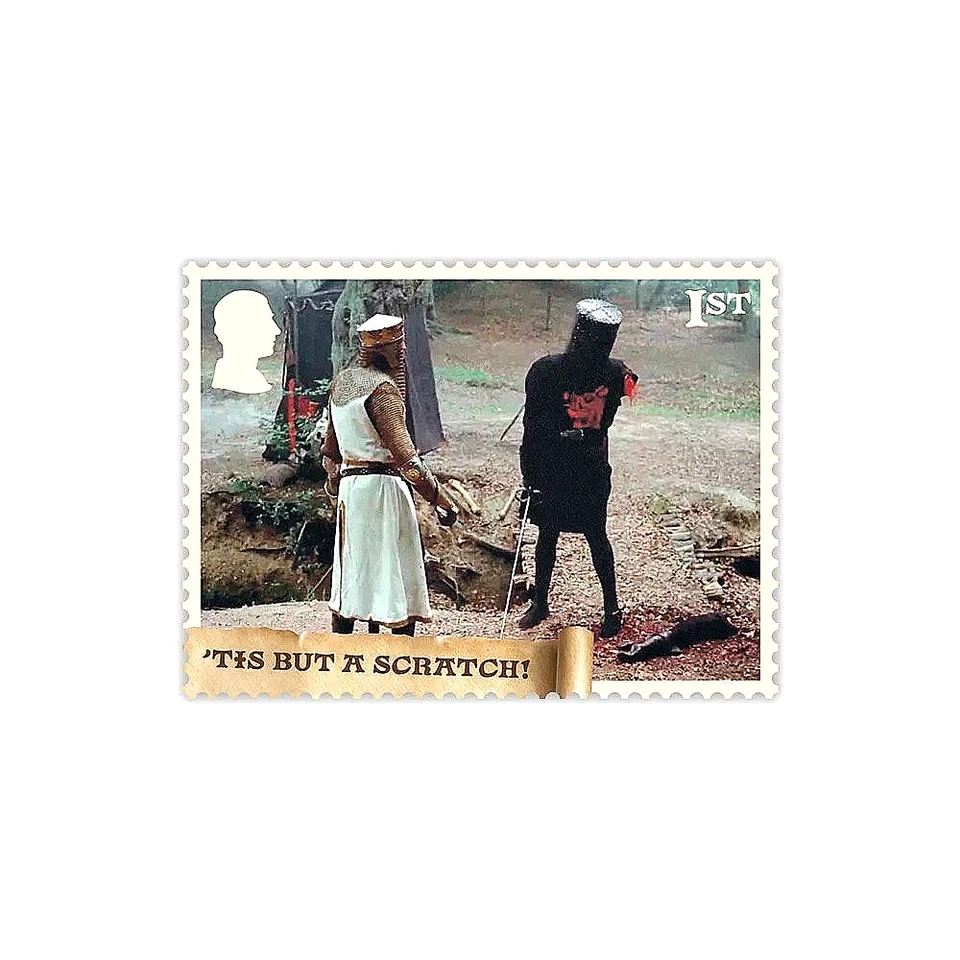 GB 2025 SC MONTY PYTHON & HOLY GRAIL MINI SHEET MULTI 1st (4) MNH OG VF - Image 2 of 4