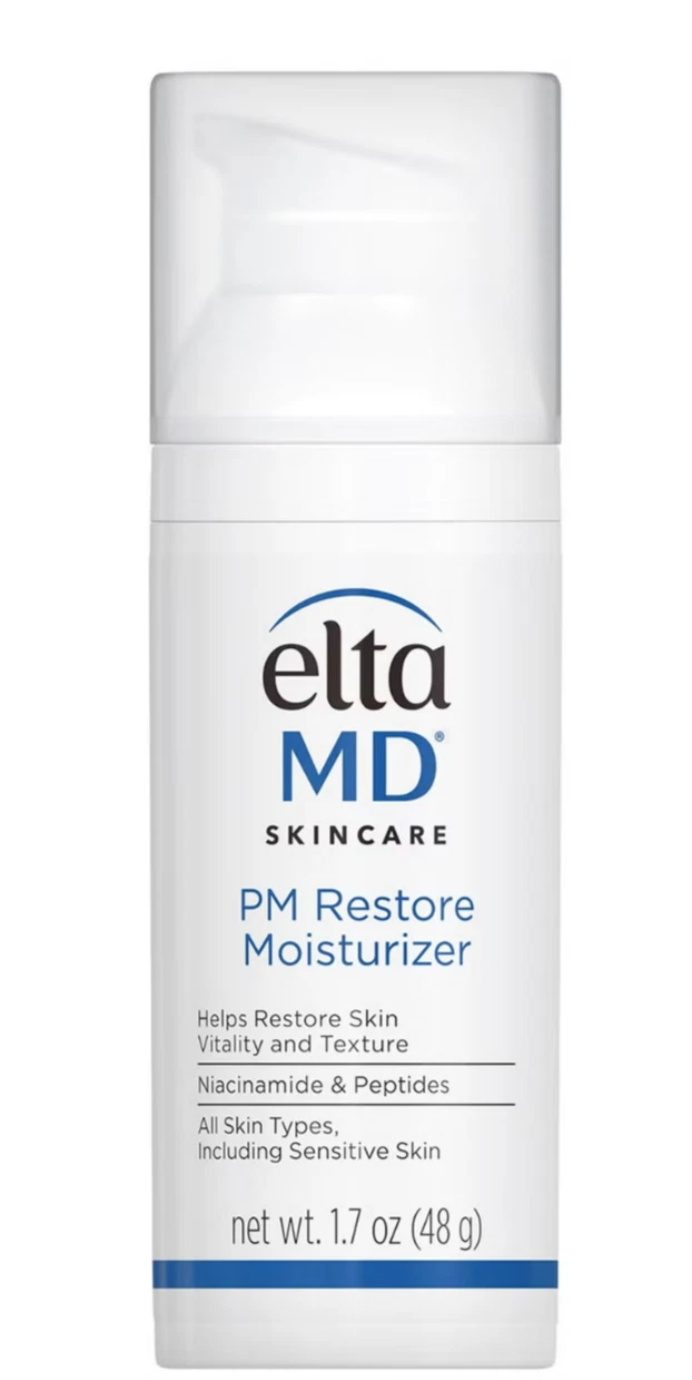 Elta MD PM Restore Therapy Facial Moisturizer 1.7oz/48g NEW IN BOX Exp. 06/28