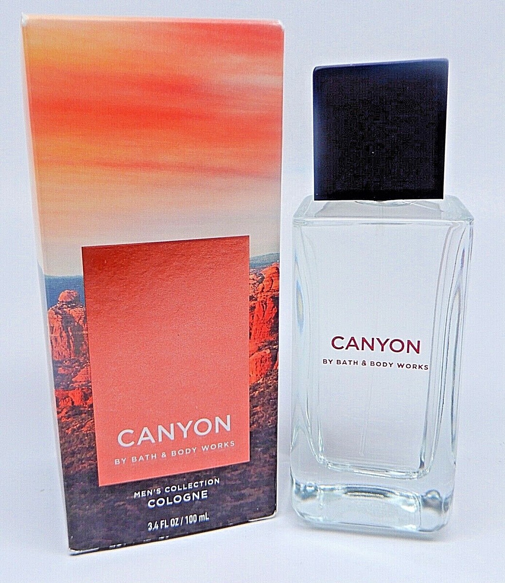 BATH & BODY WORKS CANYON MEN'S COLLECTION COLOGNE 3.4 oz