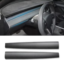 Dashboard Cover Panel Dash Trim for Tesla Model Y 2020-2024 Model 3 2021-2023