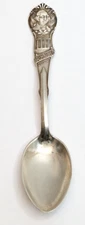 Vintage Sterling Washington D.C. Souvenir Spoon, 5 3/4", Mechanics Silver Co.