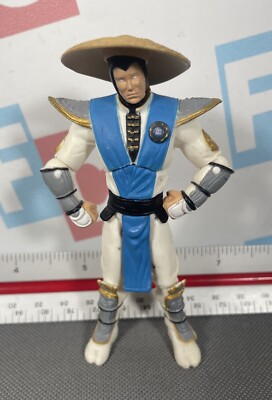 Jazwares Mortal Kombat Klassic 4'' Raiden Rayden Action Figure 20th Anniversary