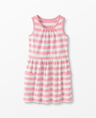 Robe Hanna Andersson Fille 10 Ans Rose Méduses - Coton Léger été