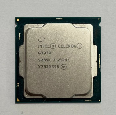 Intel Celeron G3930 2.90 GHz 2-Core 2MB SR35K GPU LGA-1151 Desktop CPU Processor