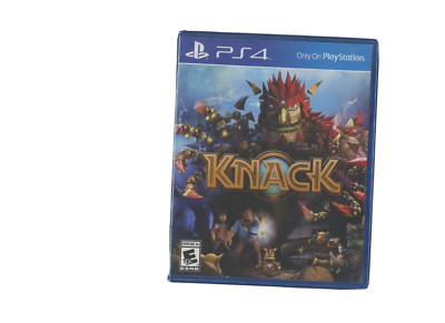 Sealed PS4 Game Knack (Sony PlayStation 4, 2013) PS4 Brand New & Sealed
