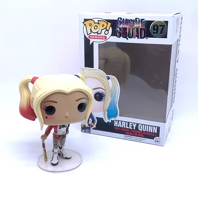 Harley Quinn 97 - Suicide Squad - Original Figurine Funko Pop - Photo 1/4