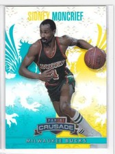 2013-14 Sidney Moncrief #/249 Panini Crusade Bucks Basketball Card 