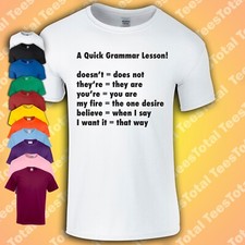 Image of Backstreet Boys Grammar Lesson T-Shirt | Retro | 90s | Pop