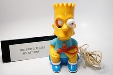 PARTS REPAIR Vintage 1990 Bart Simpson Corded Landline Telephone Retro