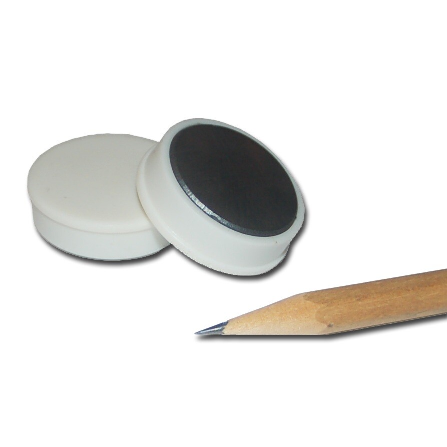 10 Lila Pinnwandmagnete – Ø 30 X 8 Mm, Hartferrit, Mit Griffhand