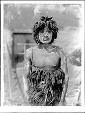 Mootchka The Leader Of Dances Of The Hopi Moki At Tuba City Arizo - Old Photo