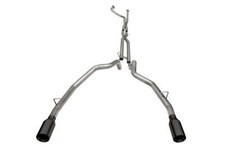 For 2021-2024 Ram Trx Corsa Catback Exhaust System Muffler Delete Black Tips