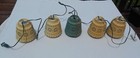 Vintage Lawnware String of 5 Lights MCM Patio Porch Tiki Bar RV Camper — photo 1