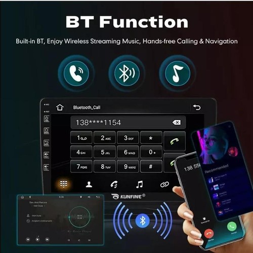 Car Radio Stereo GPS Navi Android 12 For Chevrolet Camaro 2010-2015 2+32GB w/Cam - Picture 15 of 16