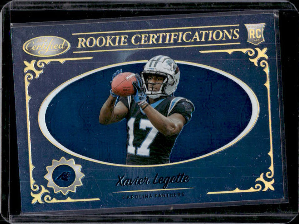2024 Certified Xavier Legette Rookie Certifications RC #RC-XLE Panthers