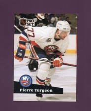 1991 Pro Set Pierre Turgeon #433 - New York Islanders