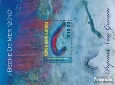 Timbres papouasie-nouvelle-guinée 2010 Mi Bloc 102 (complète edition) neuf avec 