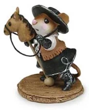 Wee Forest Folk M-290 Clippity-Clop - Black (RETIRED)
