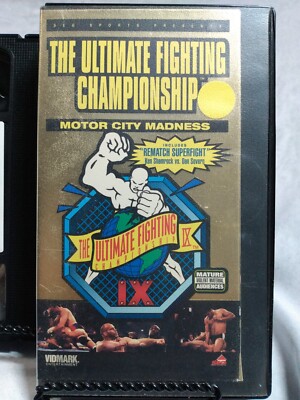 The Ultimate Fighting Championship: Motor City Madness VHS