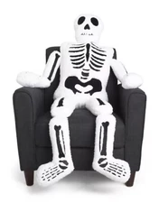 Storehouse Oversized Skeleton Pillow Halloween 30” X 60” *IN HAND*