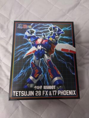 RIOBOT Tetsujin 28-go FX & 17-go Phoenix Figure Die-cast&PVC