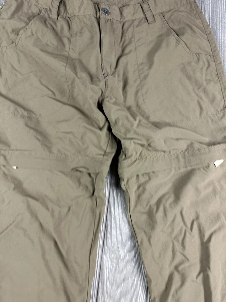 White Sierra Convertible Pants Womens Size XL Tan - Image 2 of 4