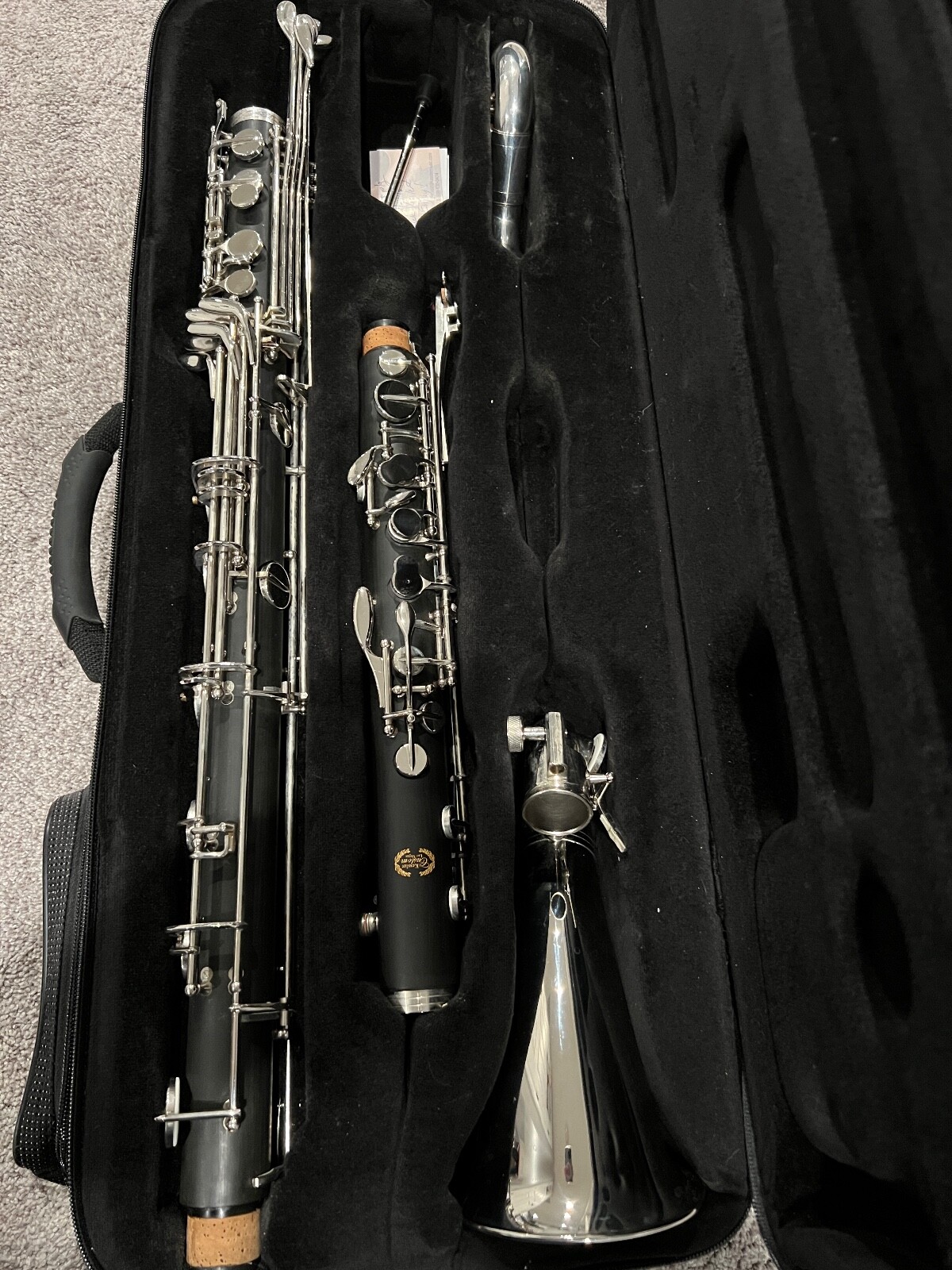 Kessler Bass Low C Selmer neck BAM case eBay