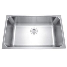 30" Calverton Stainless Steel Kitchen Sink - Undermount kitchen sink