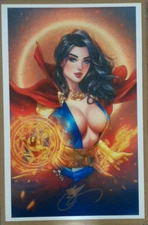 Madame Doctor Strange  ART PRINT - signed  EBAS  SDCC 11X17