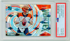 Joe Burrow 2021 Donruss OCTAGON Vortex Cubic 08/50  POP 3 PSA Gem Mint 10