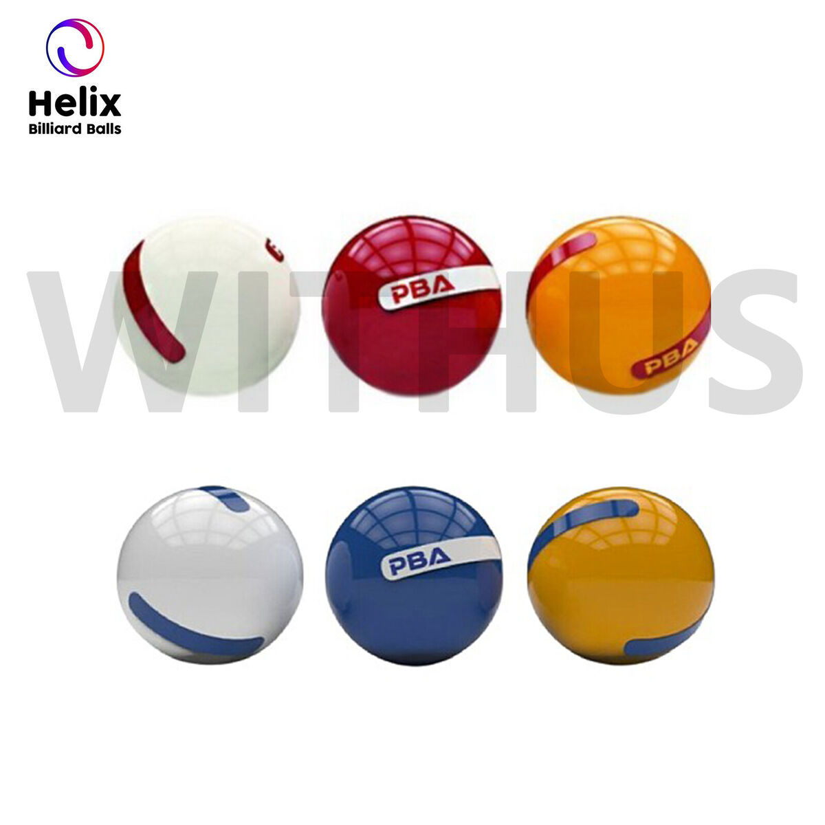 Helix Korea Pro PBA Exclusive Official Billiards Balls Helix Korea Pro PBA Exclusive Official Billiards Balls