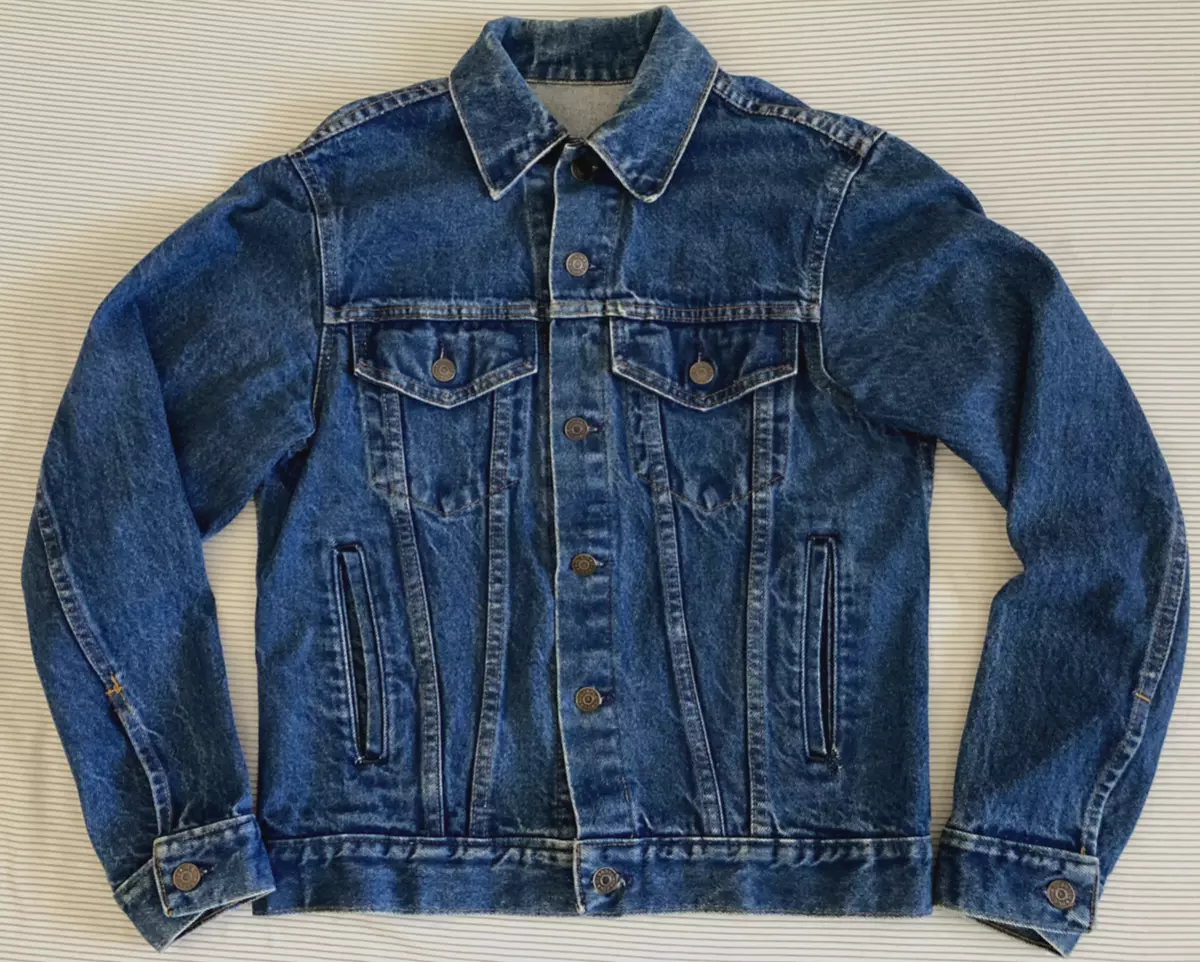 Levis denim hotsell jacket ebay
