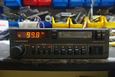 Oldtimer BLAUPUNKT HAMBURG SQM 23 autoradio mit kassettenspieler