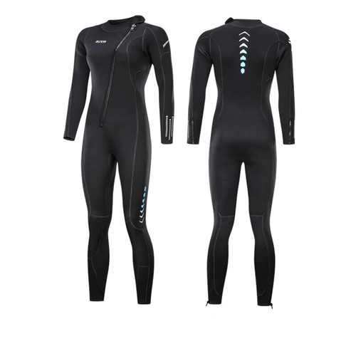 Hombres 3MM Neopreno Buceo Surf Natación Trajes Completos Snorkel Buceo Nuevo - Imagen 8 de 18