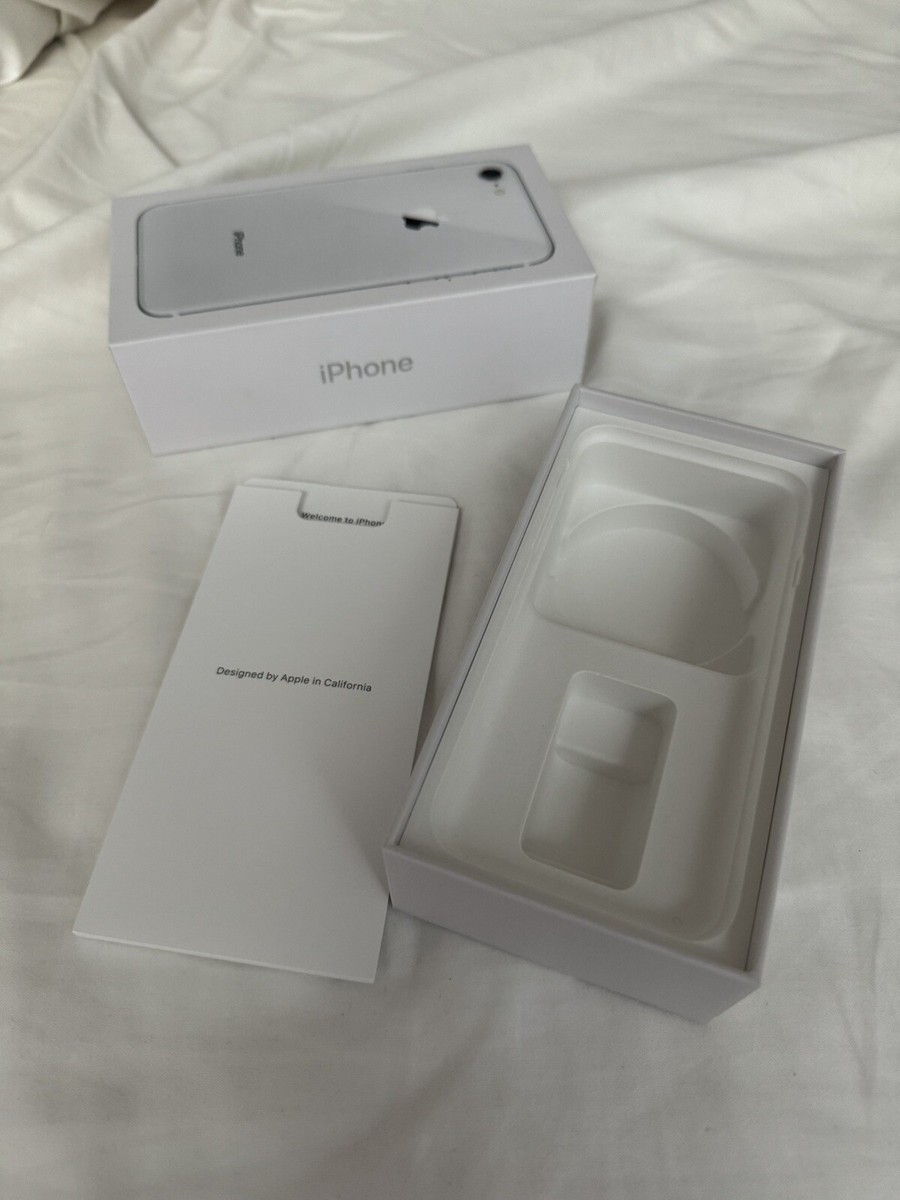 iPhone8 ホワイト Apple iPhone 8 EMPTY BOX ONLY Silver White 256GB Model A1905 No